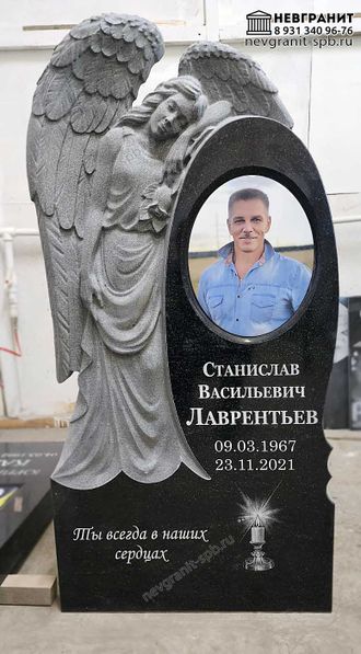 Памятник ангел на могилу  мужчине  фото