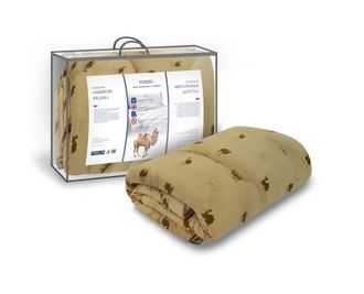 Одеяло верблюжья шерсть Kamelin Villaa (глоссатин) 200x220 см