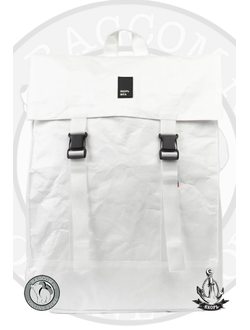 Рюкзак Якорь Большой Корвет 2.0 Тайвек Белый вид спереди