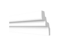 Потолочный плинтус DECOR-DIZAYN DD39, из дюрополимера, под покраску, ударопрочный