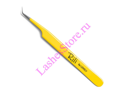 Пинцет RILI Yellow - «L 45° "7 мм"»