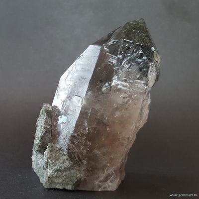 Дымчатый кварц с хлоритом. 70*45*35мм