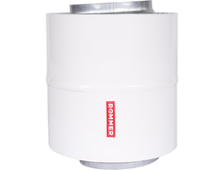 Начальный участок вертикальный коаксиальный ROMMER 60/100 в комплекте фланец (Арт. RCA-6010-240100)