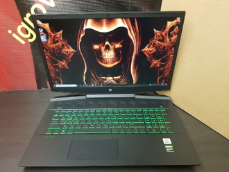 HP PAVILION GAMING 17-CD1017UR ( 17.3 FHD IPS I7-10750H GTX1660Ti(6GB) 16Gb 512SSD )