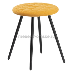 ФТ008 Табурет кухонный Йорк (Черная матовая). Размер: 360*445*360.