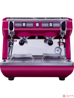 Кофемашина Nuova Simonelli Appia Life Compact 2 Gr S red высокие группы, экономайзер
