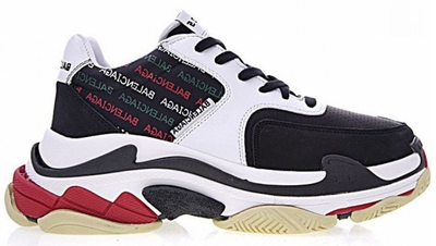 Balensiaga Triple S 2.0 Print Leather