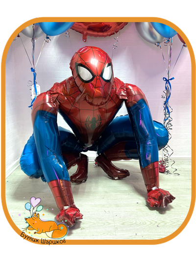 Ходячий шар "Человек паук»