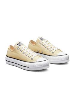 Кеды Converse Chuck Taylor All Star Lift низкие на платформе желтые A00560C фото 2