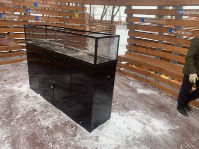 Уличный очаг газовый