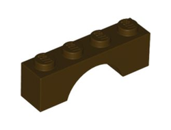 Arch 1 x 4, Dark Brown (3659 / 4623775)