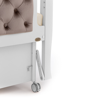 Детская кровать Nuovita Grazia Swing продольный маятник, Bianco / Белый