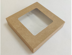 Коробка крафт ECO TABOX 1500 200*200*40 мм (упаковка, 50 шт)