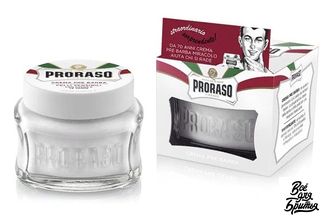 Пре-шейв крем Proraso Зеленый чай и овес, 100 мл