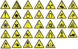 Предупреждающие знаки безопасности
