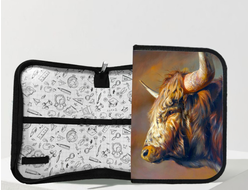 Пенал с символикой "Быка" №7