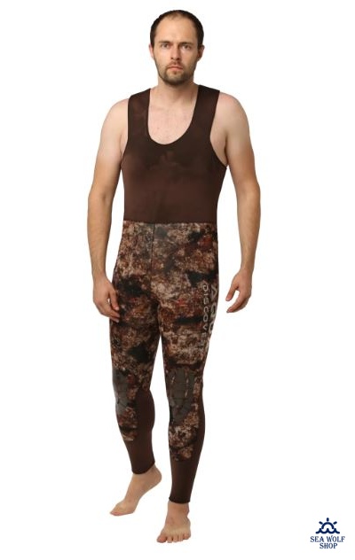 Гидрокостюм неопрен 9мм AquaDiscovery «Атаман V2» CAMO р.56