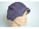 Кепка берет Vizio 4122 B W сиреневая