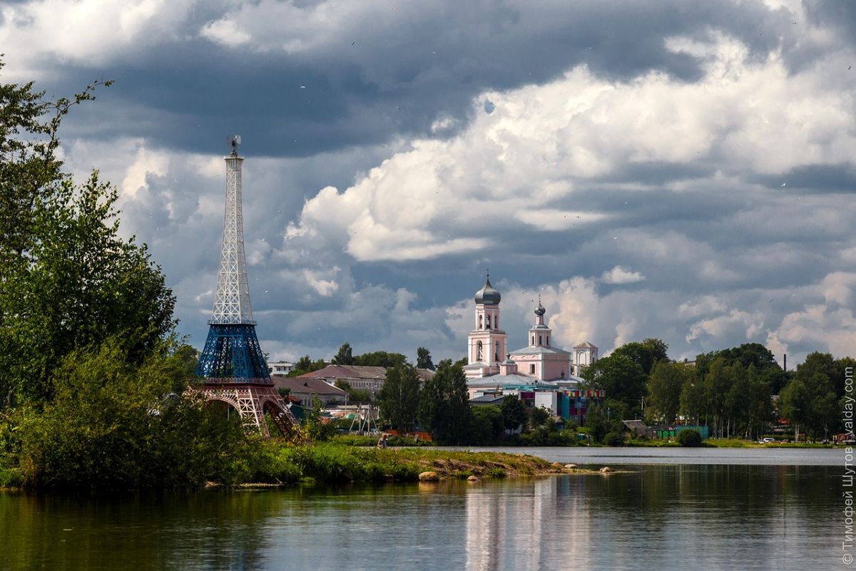 Прогулка по Валдайскому озеру. Городской плёс.