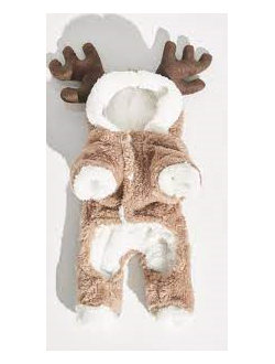 Плюшевый костюм Оленя для собак и кошек