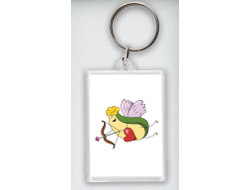 Брелок акриловый #2 на День влюблённых, 14 февраля