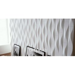 Гипсовая панель WATERFALL platinum артикул E-0056