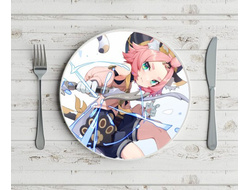 Тарелка Genshin Impact, Геншин Импакт №1