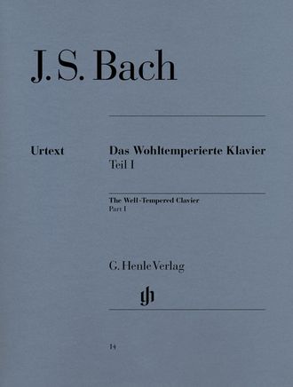 Бах И.С. Хорошо темперированный клавир, I том BWV 846-869. С аппликатурой