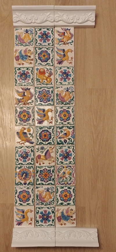 Модель портала из изразцов серии "Древние символы"