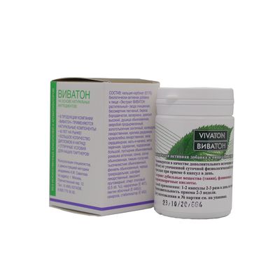 БАД к пище "Виватон" с кальцием ( 60 капсул)