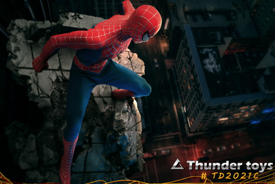 Человек-Паук (делюкс версия) - Коллекционная ФИГУРКА 1/6 Variant Spider Deluxe Edition (TD2021C) - Thunder Toys
