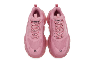 Кроссовки Balenciaga Triple S Clear Sole Pink