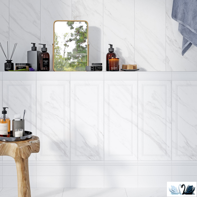 Плитка настенная Gracia Ceramica Scarlett white wall 01 25 х 60 см мрамор