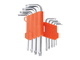 Набор ключей ЕРМАК 657-023 TORX-профиль 9пр. (50х3мм-125х9мм)