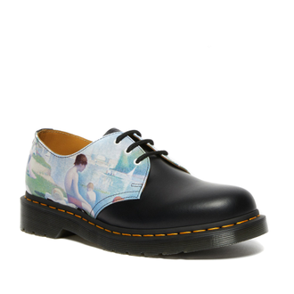 Полуботинки Dr. Martens 1461 Tng Bathers Black Print