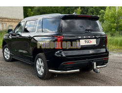 Защита задняя (уголки) 76,1 мм ТСС для Haval H5 2024-