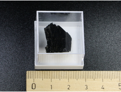 Биотит в пластиковом боксе, Россия, Южный Урал, Вишневые горы №22338