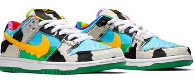 Nike SB Dunk Low (зеленые с желтым)