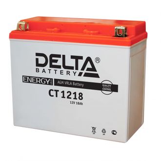 Аккумулятор Delta  CT 1218 (YTX20-BS, YTX20H, YB16-B-CX, YB16-B, YB18-A)