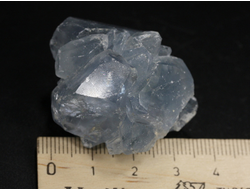 Целестин голубой, друза кристаллов, Мадагаскар (40*31*32 мм, 57 г) №36264