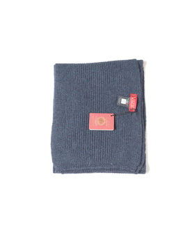 Синий шарф из альпака и шелка Vizio Италия 9015 S фото