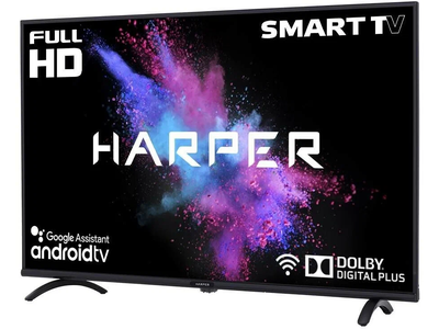 Телевизор Harper 40F721TS  40"  Full HD  Smart TV  Черный
