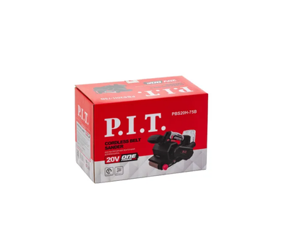 Аккумуляторная ленточная шлифмашина P.I.T. PBS20H-75B SOLO