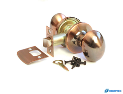 Ручка-защёлка дверная пустая 6093-05-ac медь купить в Челябинске | КВИРТЕК