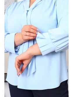 Блуза Пинк 222587 голубой 52,54,56р Sale