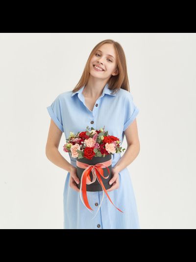 Шляпная коробка Black&amp;Red