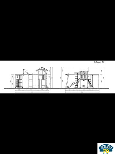 Детская площадка Савушка 17