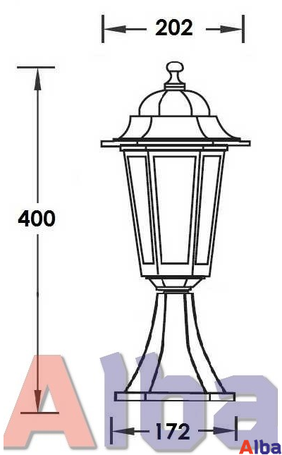 Petersburg S 79804 Парковый светильник