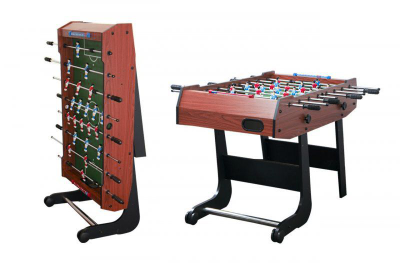 Настольный футбол (кикер) «Maccabi Mini» (121x61x81, махагон, складной)