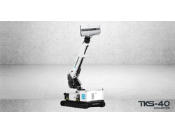 Система пылеподавления TEKNOSPRAY TKS-40 Monster на гусеничной платформе